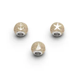 Anhänger Bead "Wechselperle 2.0" Strandsand