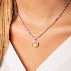 Anhänger "Bernsteinspirale 2.0"