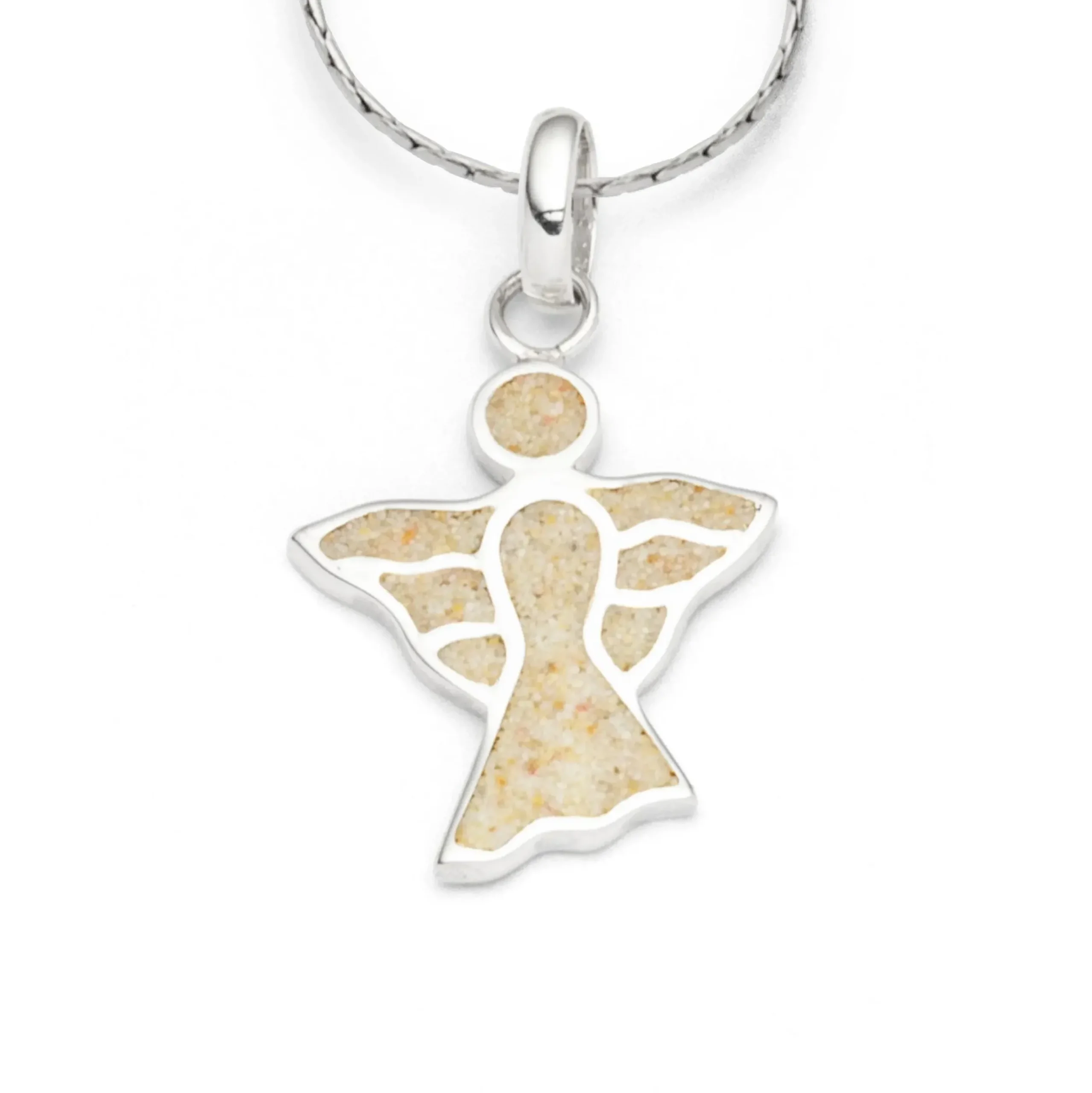 Anhänger "Engel" Strandsand