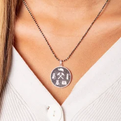 Anhänger "Glück auf" Lavasand