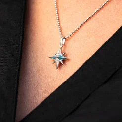 Anhänger "Kompassrose" Strandsand