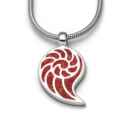 Anhänger "Korallennautilus" klein