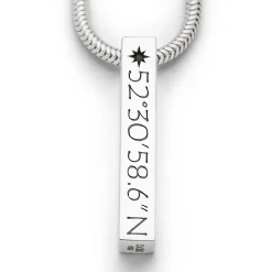 Anhänger "LieblingsOrt" Berlin Koordinaten