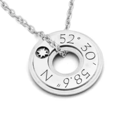 Anhänger "LieblingsOrt" Berlin Koordinaten