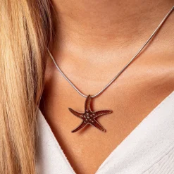 Anhänger "Seestern/Bernstein"