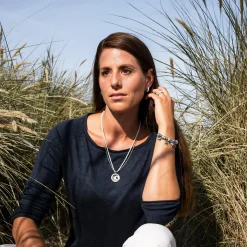 Anhänger Strandwellen "Küste" Strandsand/Bernsteinsand