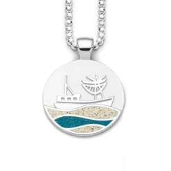 Anhänger Strandwellen "Kutter" Strandsand/Steinsand