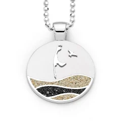 Anhänger Strandwellen "Sylt" Strandsand/Lavasand