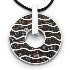 Anhänger "Wellen" Mosaik-Seeopal