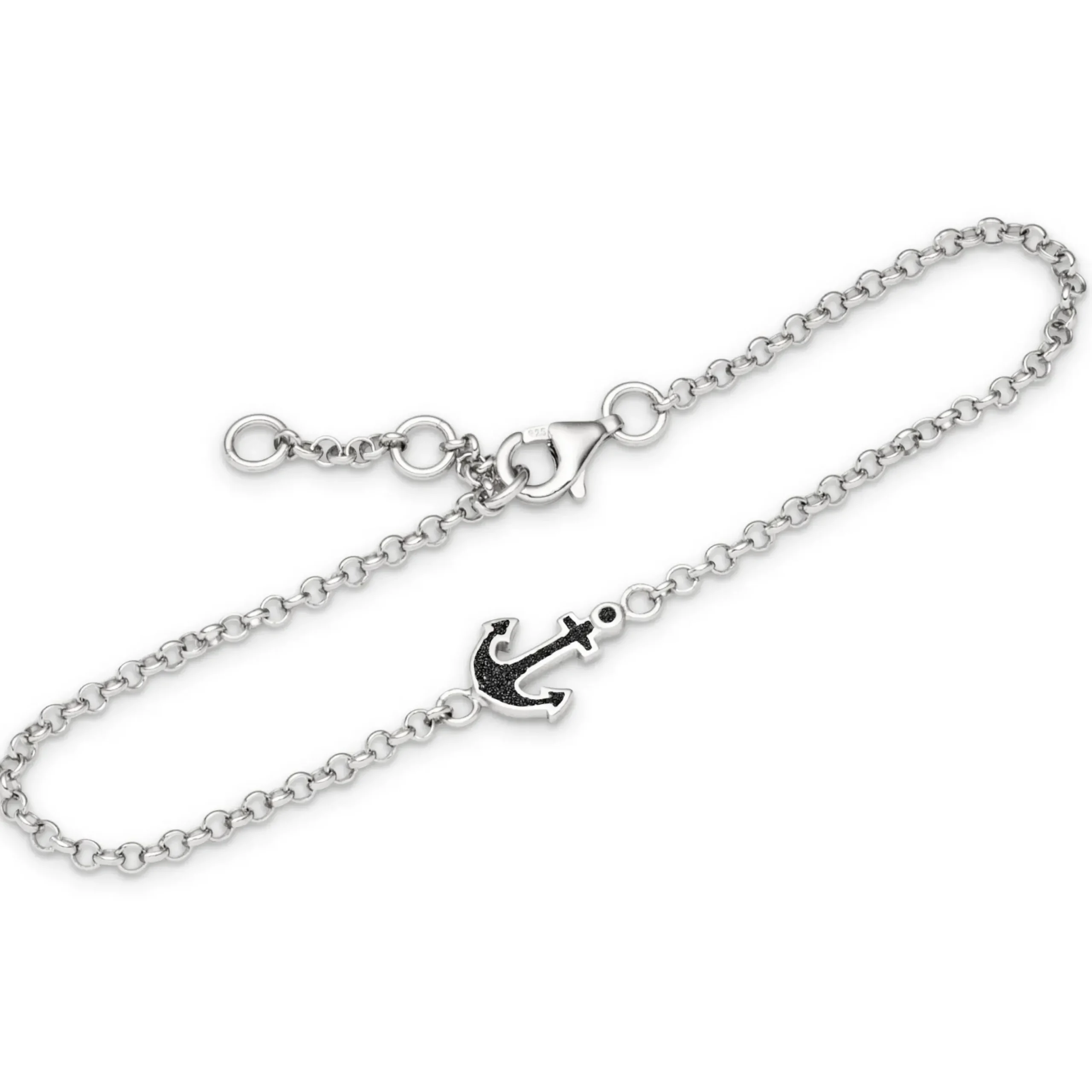 Armband "Anker" Lavasand