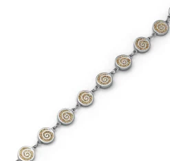 Armband "Sandspirale 2.0"