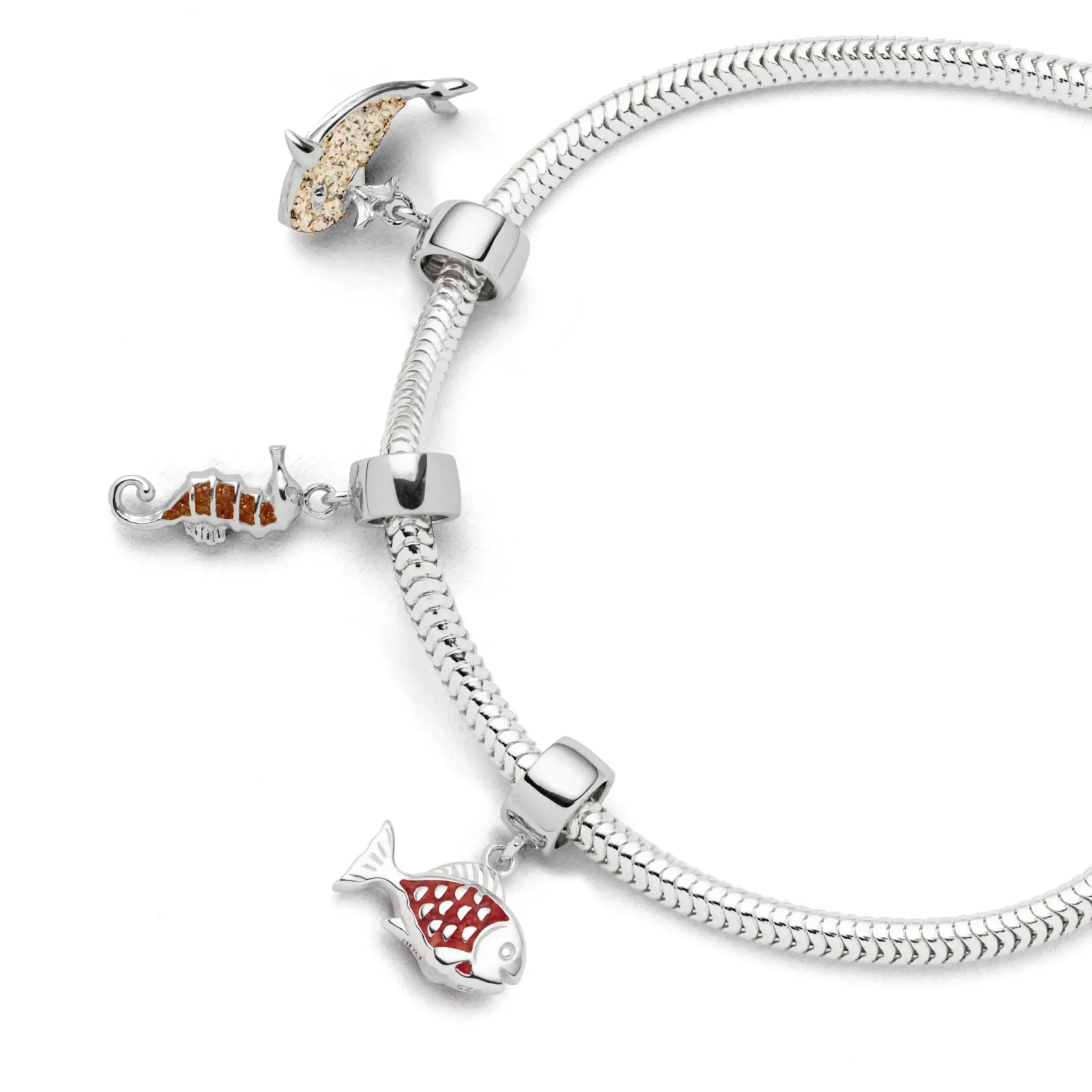 Charm "Fisch" Koralle