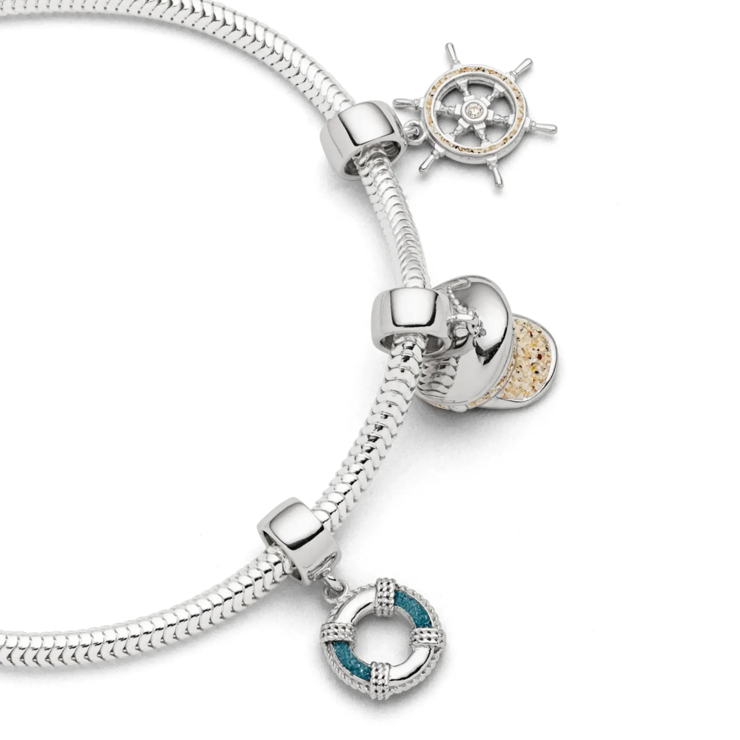 Charm "Steuerrad" Strandsand