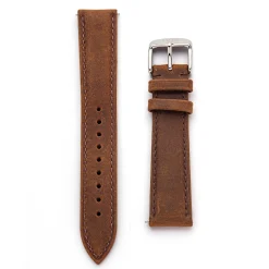 DUR Uhr Armband, Leder braun18 mm