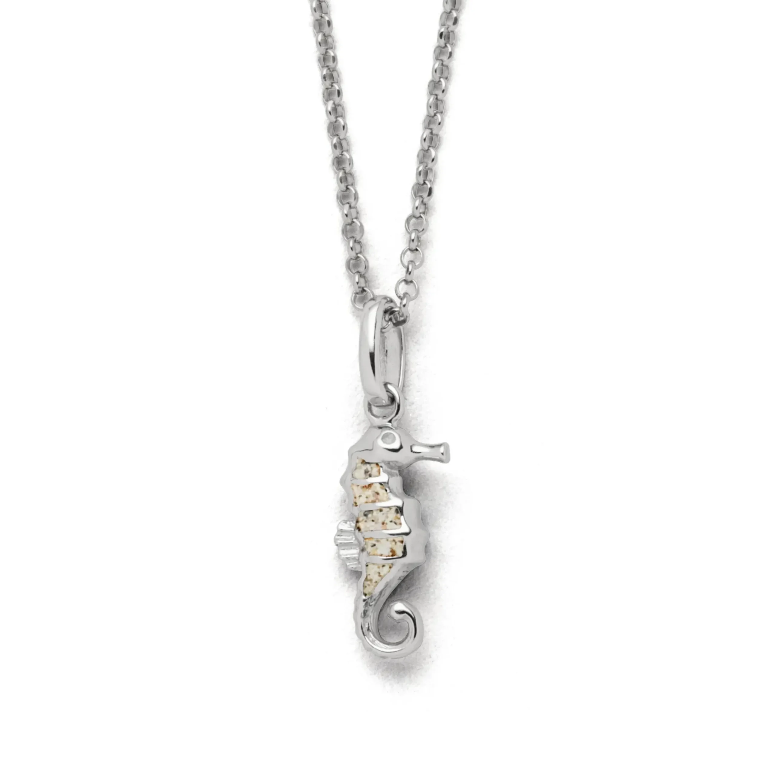 Kette "Seepferd" Strandsand