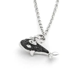 Kette "Walfisch" Lavasand