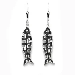 Ohrhänger Fischgräte Ostsee