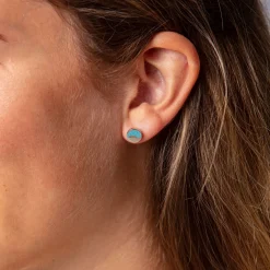 Ohrring "Meeresblau"