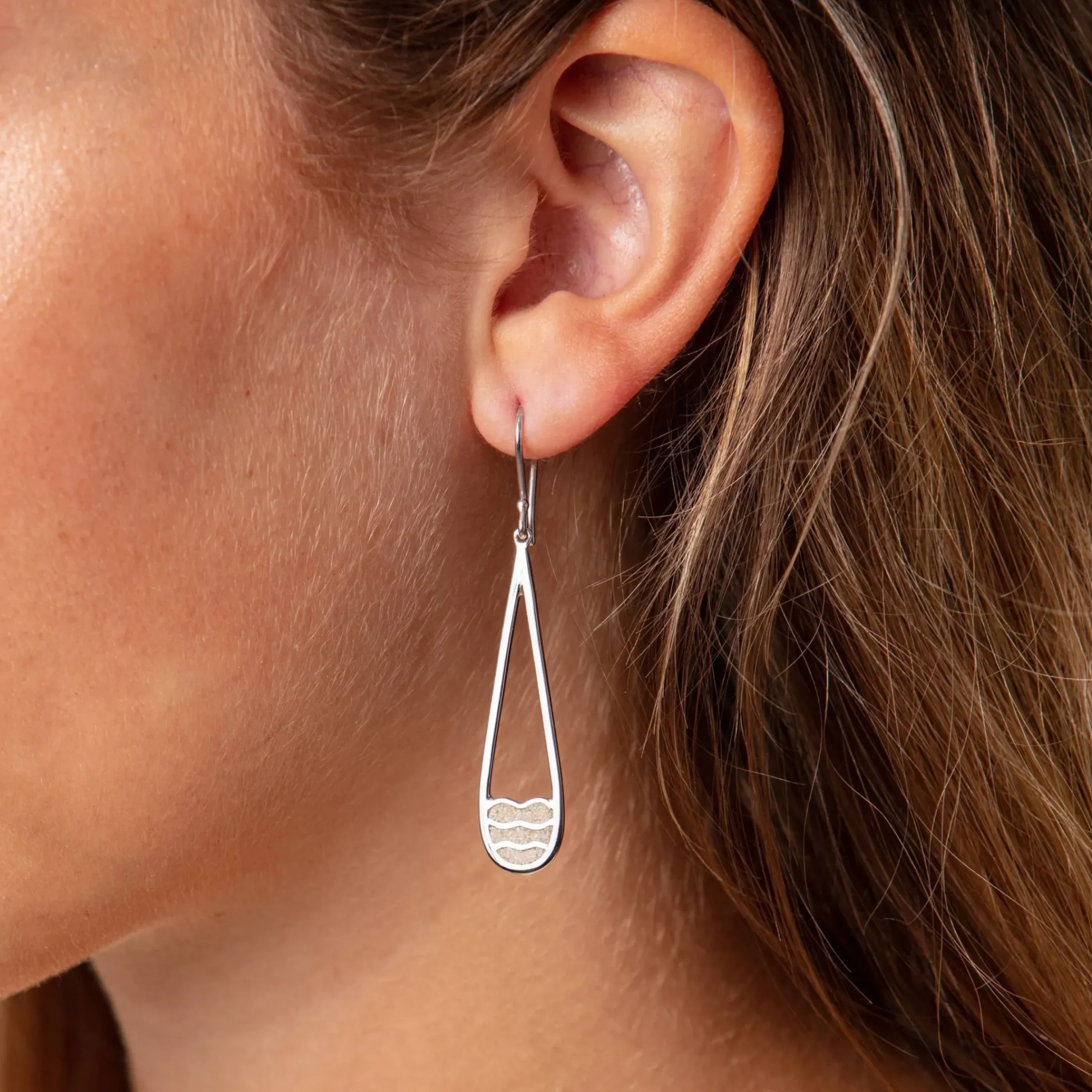 Ohrring "Strandwellen"