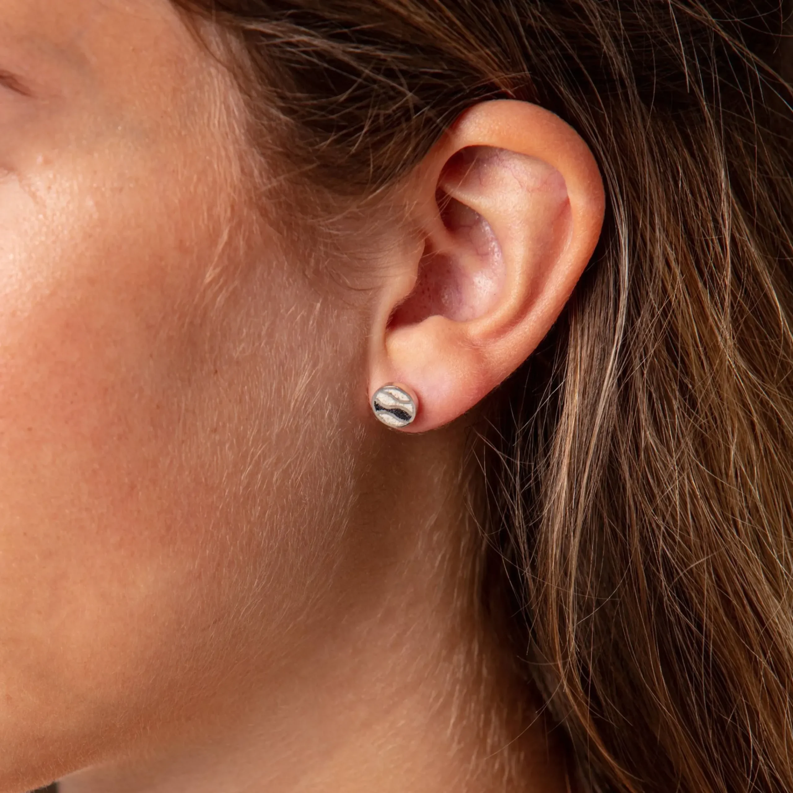 Ohrring "Strandwellen"