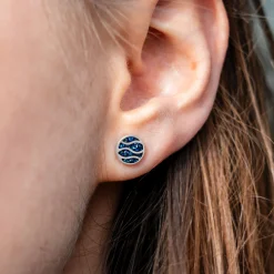 Ohrring "Strandwellen"