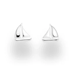 Ohrstecker ''Ahoi'' Segelschiff