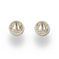 Ohrstecker "Ahoi" Strandsand