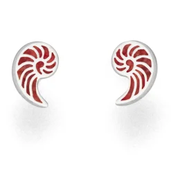 Ohrstecker "Korallennautilus"