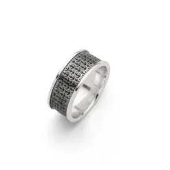 Ring "Ankerplatz" 9 mm oxidiert