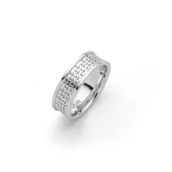 Ring "Ankerplatz" 7 mm rhodiniert