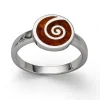 Ring "Bernsteinsandspirale 2.0"