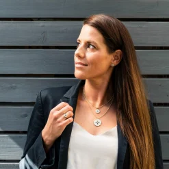 Ring "Kompass" vergoldet