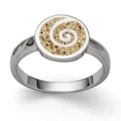 Ring "Sandspirale 2.0"