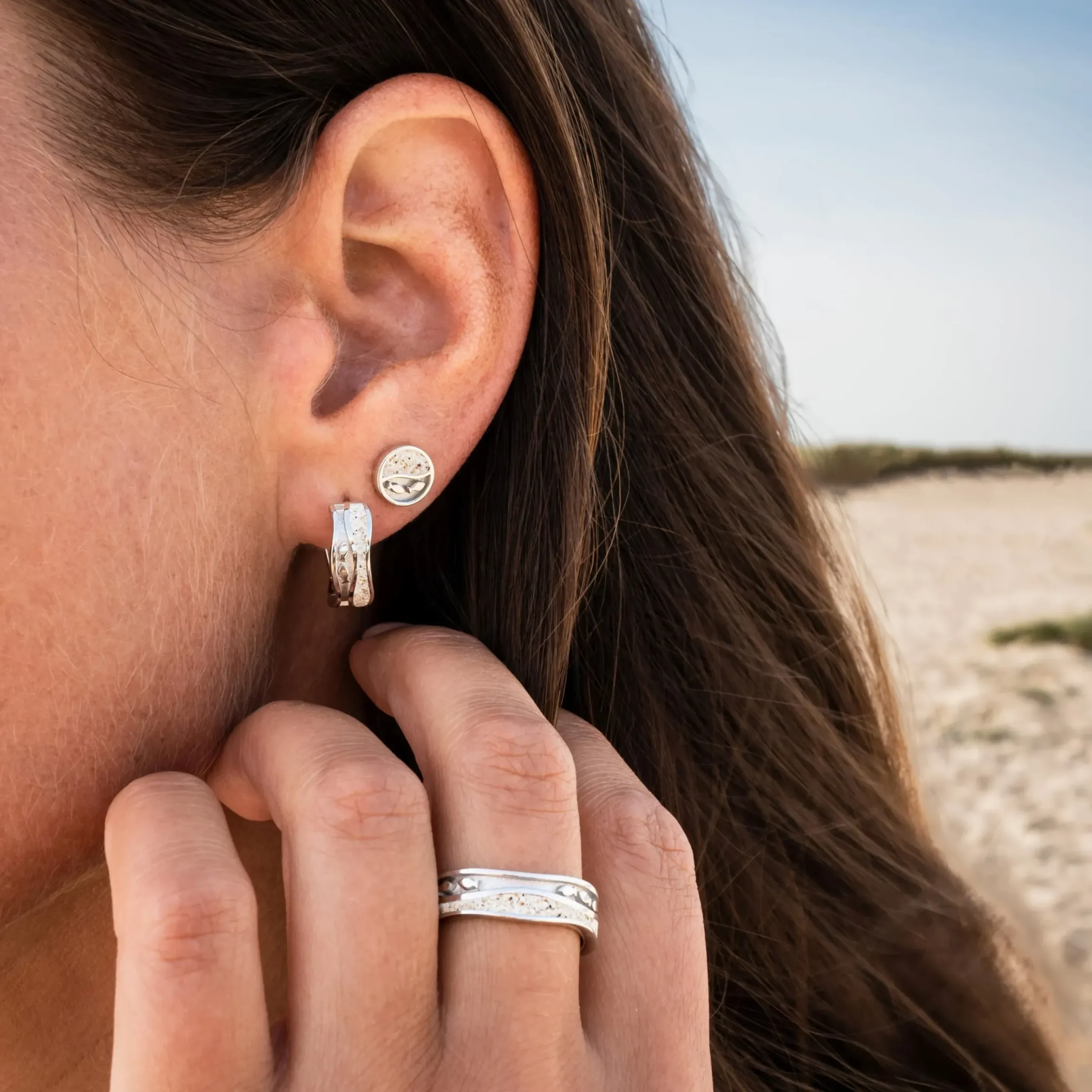 Ring Strandwelle "Fischschwarm"