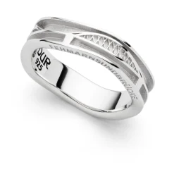 Ring Strandwellen "Fehmarnsundbrücke" hell rhod.