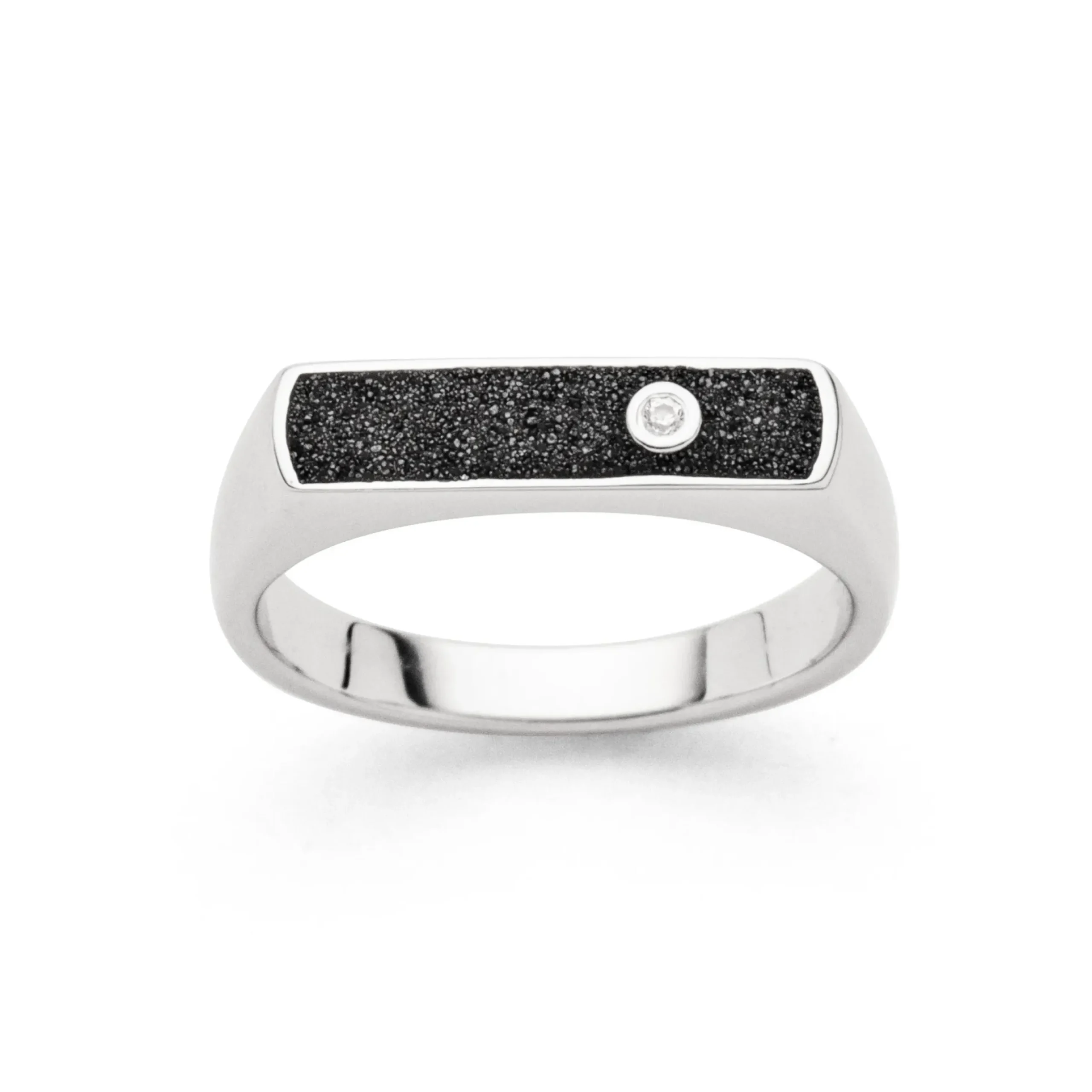 Ring"Nordlicht" Lavasand/Zirkonia