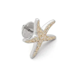 Stickpin "Seestern" Strandsand